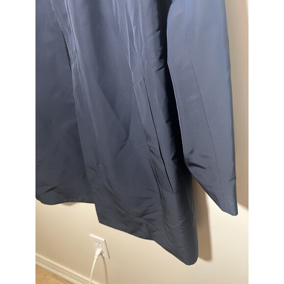 Calvin Klein Thermolite Trench Coat Jacket Men’s Size Size 50 Black - Picture 9 of 11